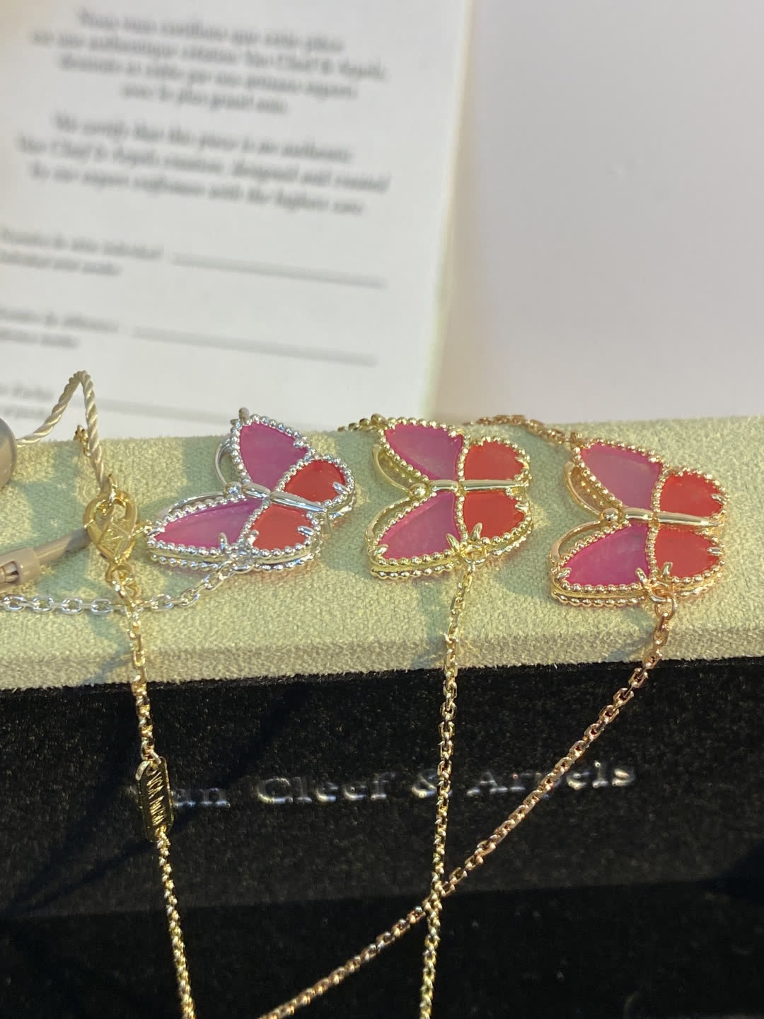 Van Cleef & Arpels Butterfly Necklace